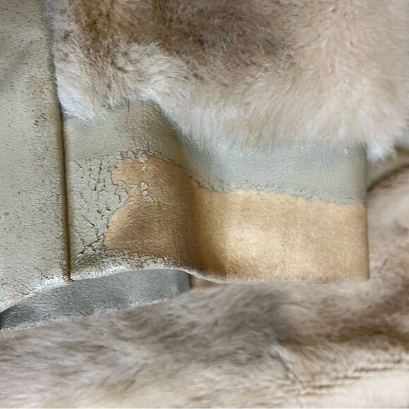 DIAMONTE Tissavel of France 1970’s Vintage Faux Fur Coat Dubrowsky & Joseph - Picture 5 of 16